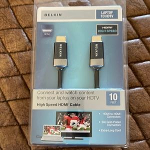 NIB Belkin High Speed HDMI connector